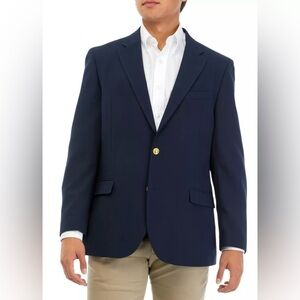 Nautica Modern-Fit Branford Solid Navy Mens Blazer Suit Jacket Sport Coat 40S